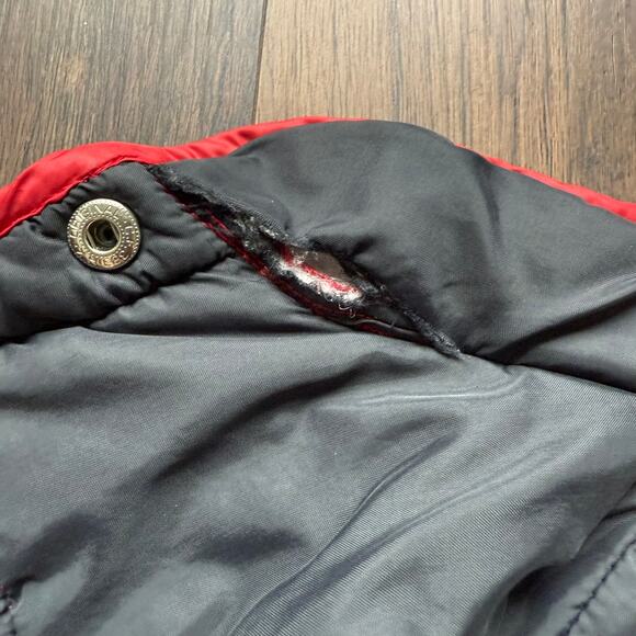 Polo Jeans Co Ralph Lauren Red Puffer Vest Women’s Medium 90s Y2K - Picture 11 of 12